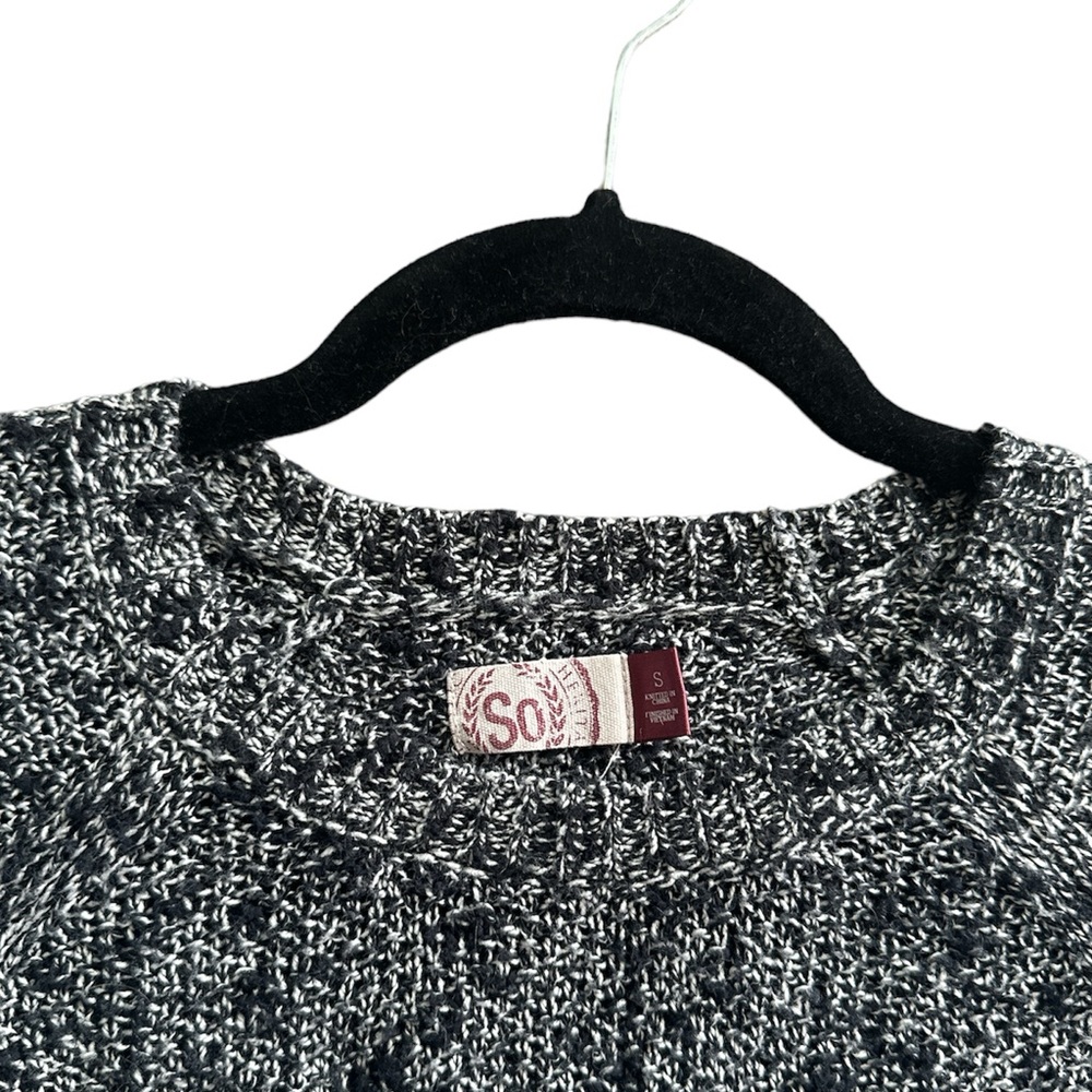 B&W Knit Sweater - Picture 2 of 3